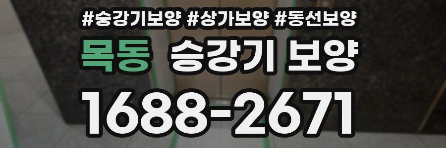 목동 승강기 보양