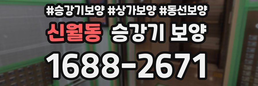 신월동 승강기 보양