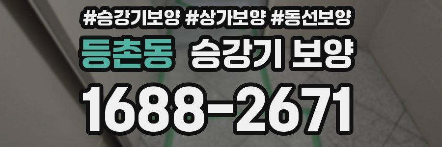 등촌동 승강기 보양