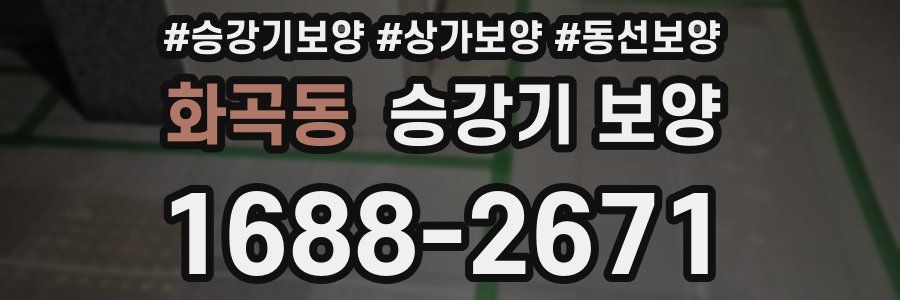 화곡동 승강기 보양