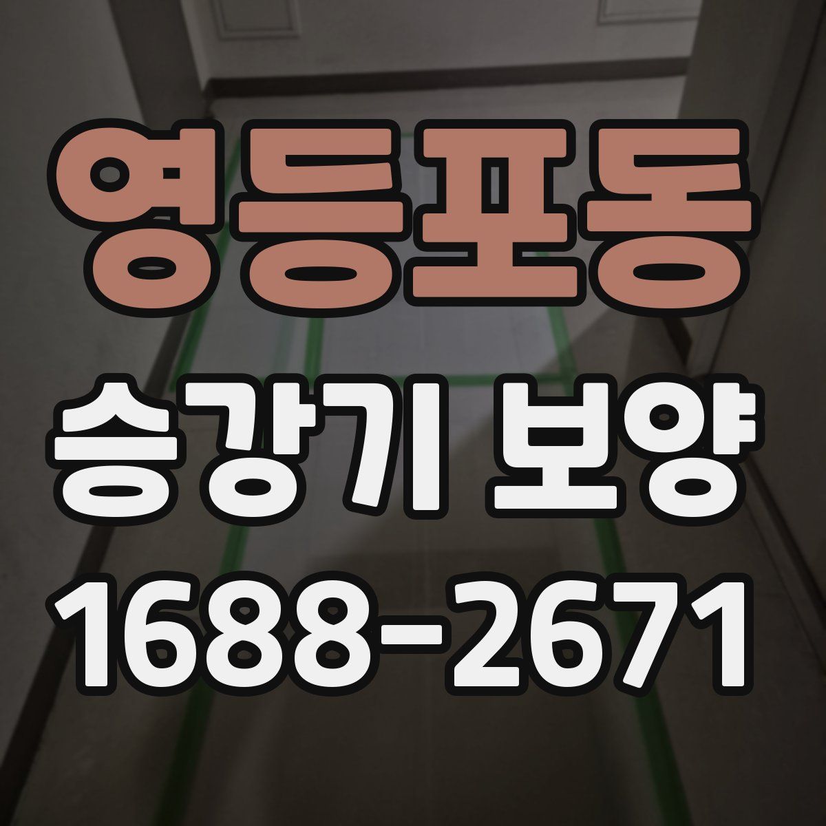 영등포동 승강기 보양