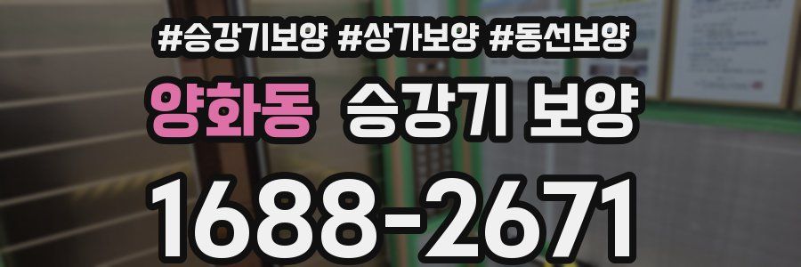 양화동 승강기 보양