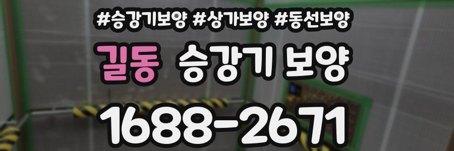 길동 승강기 보양