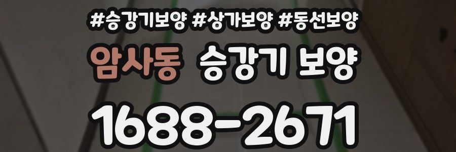 암사동 승강기 보양