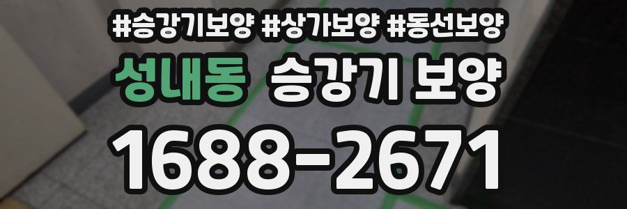 성내동 승강기 보양