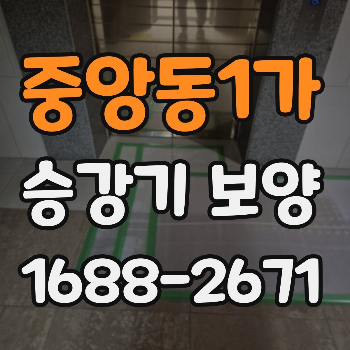 중앙동1가 승강기 보양 선택 시 가격보다 먼저 볼 것