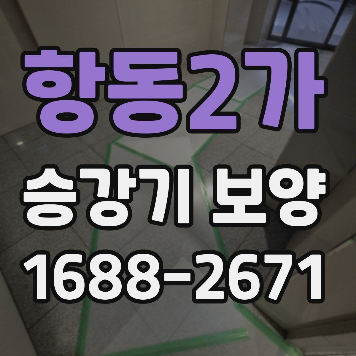 항동2가 승강기 보양 비용 문의 전 알아둘 기본 정보