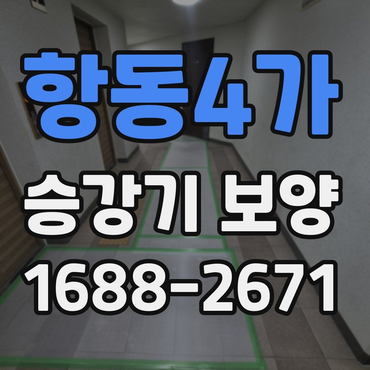 항동4가 승강기 보양 업체 선정 시 비교해볼 항목
