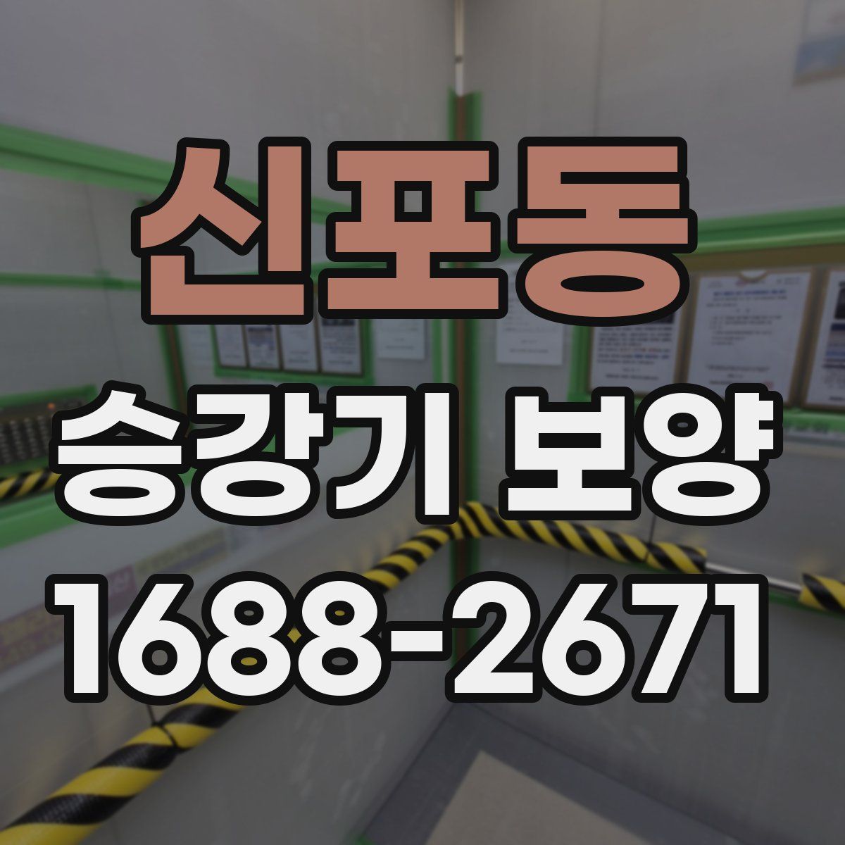 신포동 승강기 보양