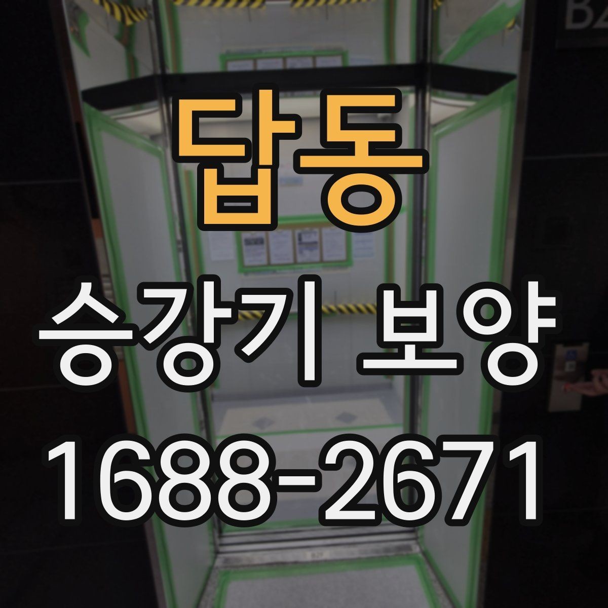 답동 승강기 보양 자재 두께와 내구성 차이