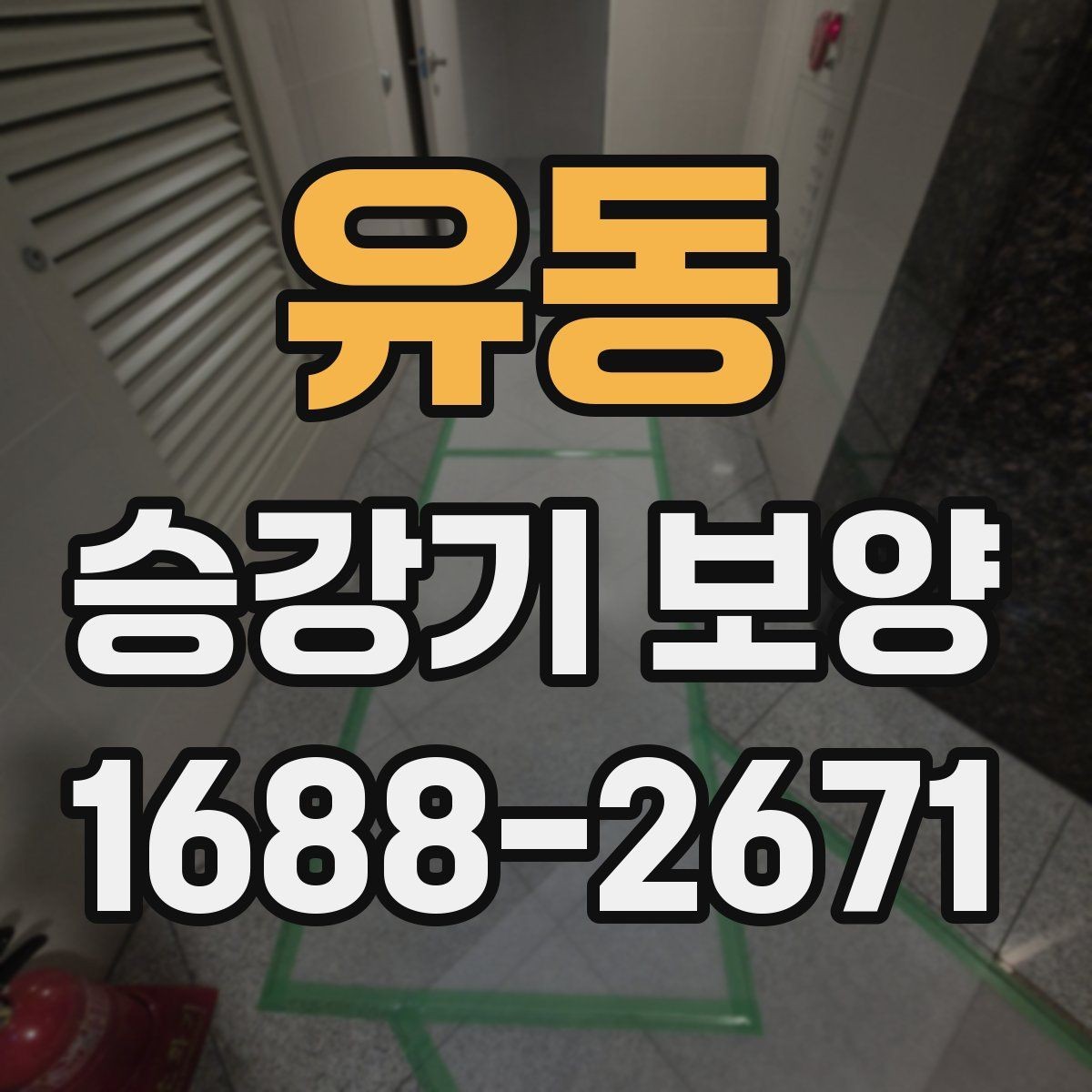 유동 승강기 보양 시 엘리베이터 사용 제한은 언제 필요한가