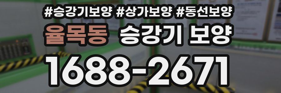 율목동 승강기 보양