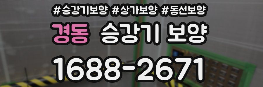 경동 승강기 보양