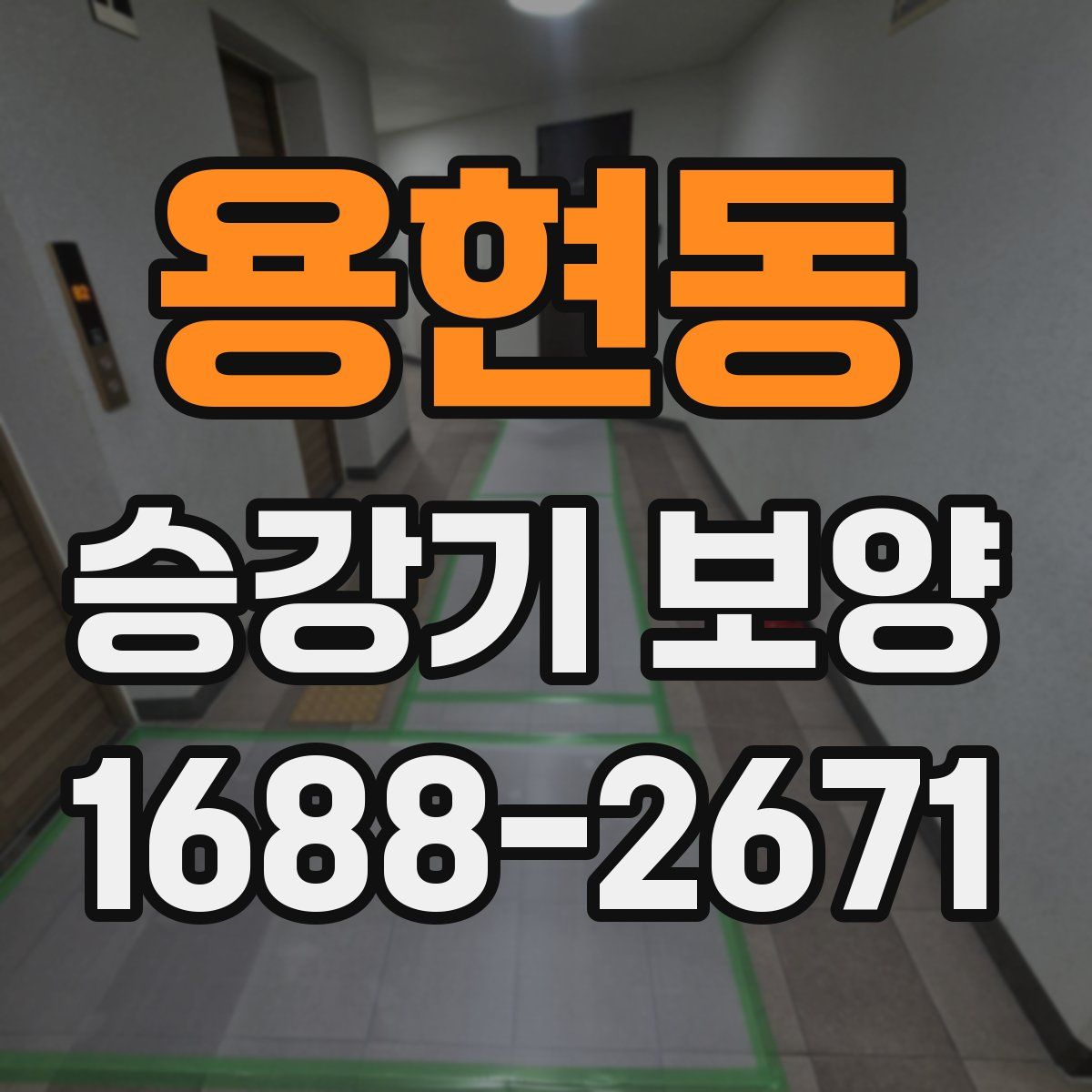 용현동 승강기 보양