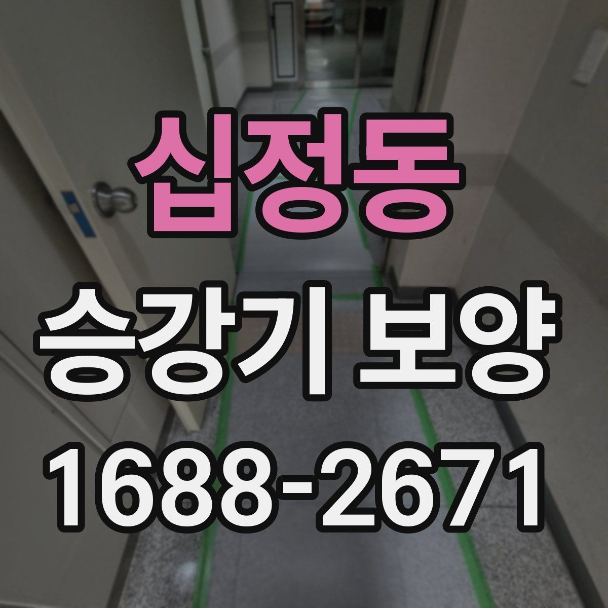 십정동 승강기 보양 적용 전 현장 상태를 살피는 법