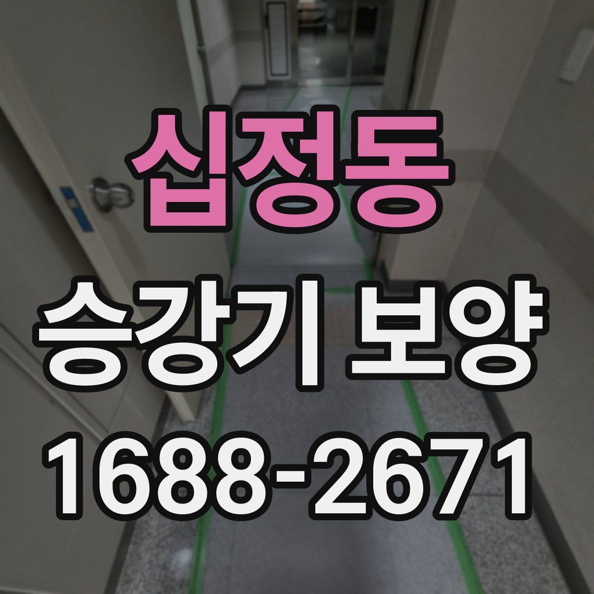 십정동 승강기 보양