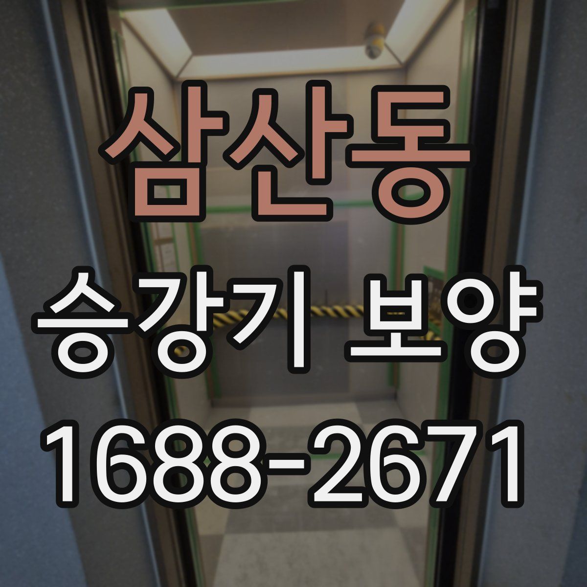 삼산동 승강기 보양