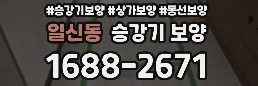 일신동 승강기 보양