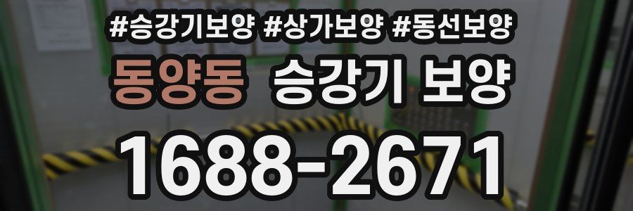 동양동 승강기 보양