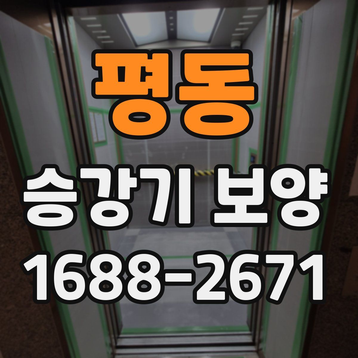 평동 승강기 보양