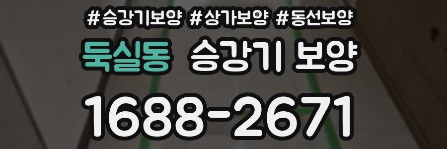 둑실동 승강기 보양