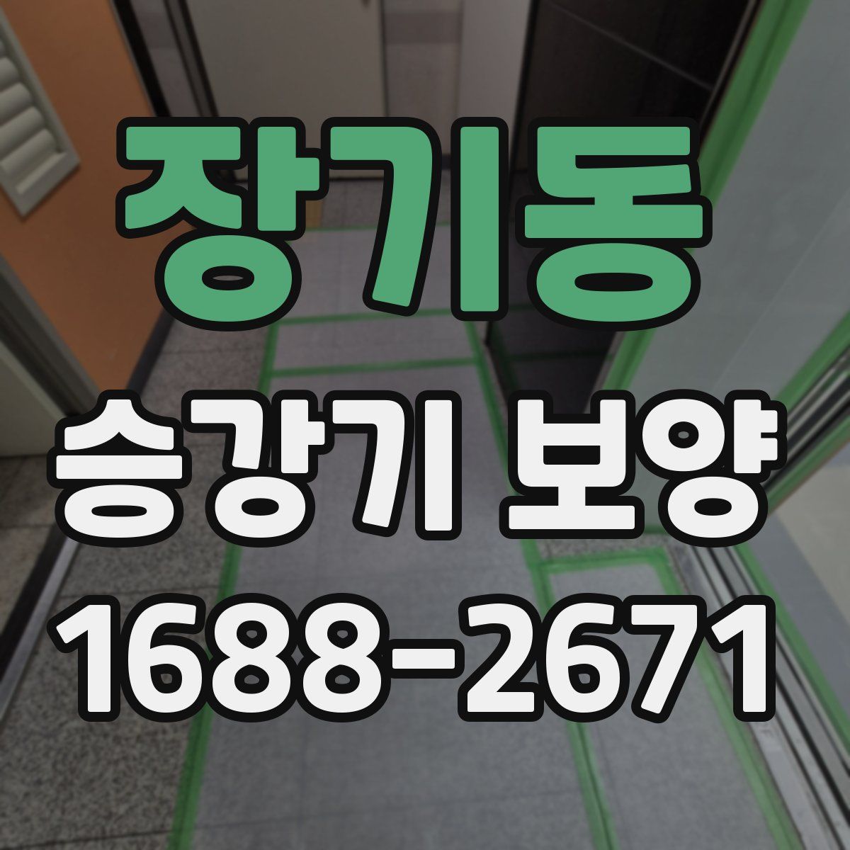 장기동 승강기 보양