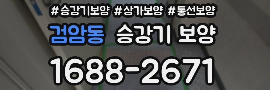 검암동 승강기 보양