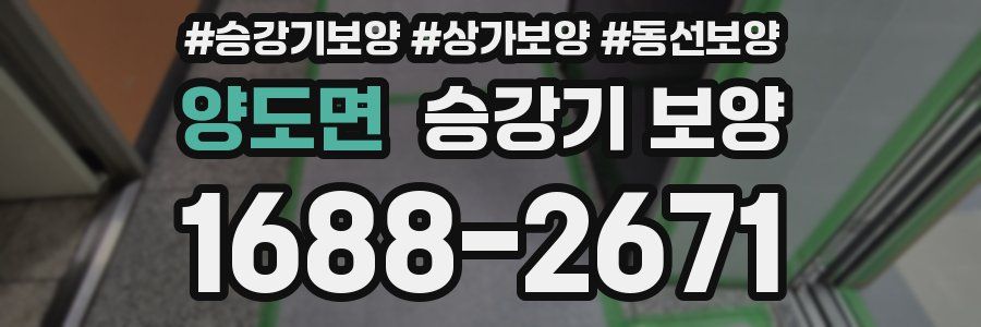 양도면 승강기 보양