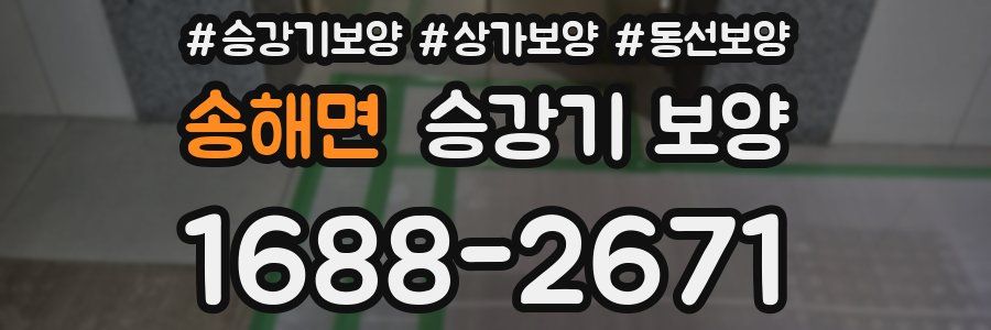 송해면 승강기 보양