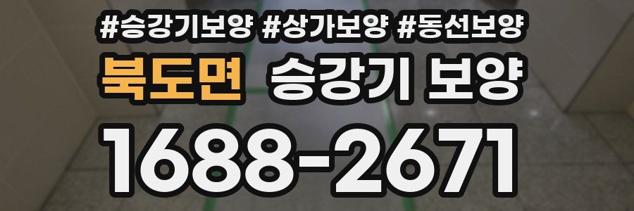 북도면 승강기 보양