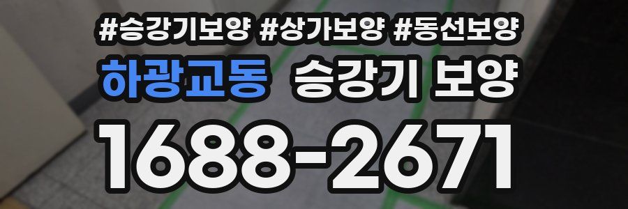 하광교동 승강기 보양