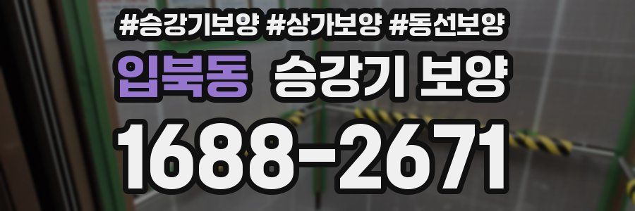 입북동 승강기 보양