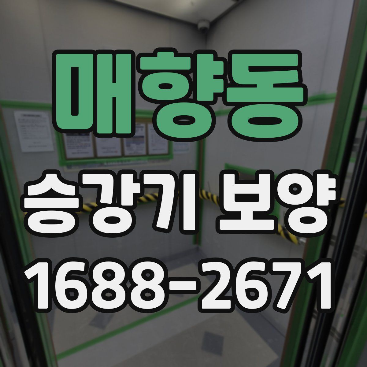 매향동 승강기 보양