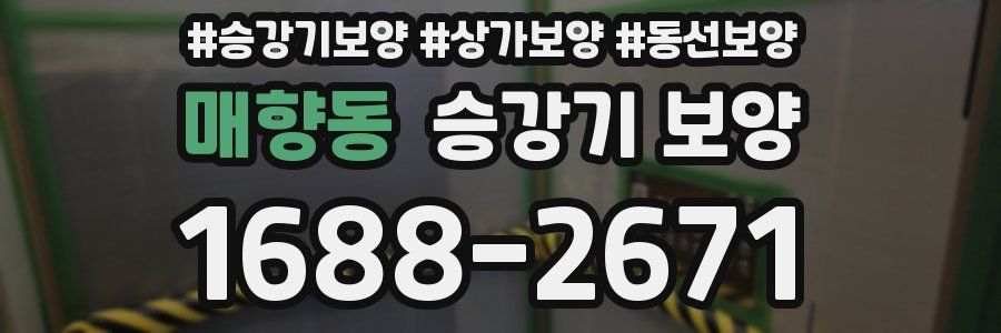 매향동 승강기 보양