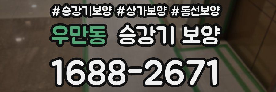 우만동 승강기 보양