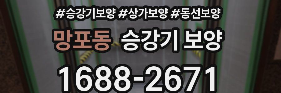 망포동 승강기 보양