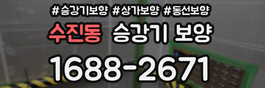 수진동 승강기 보양