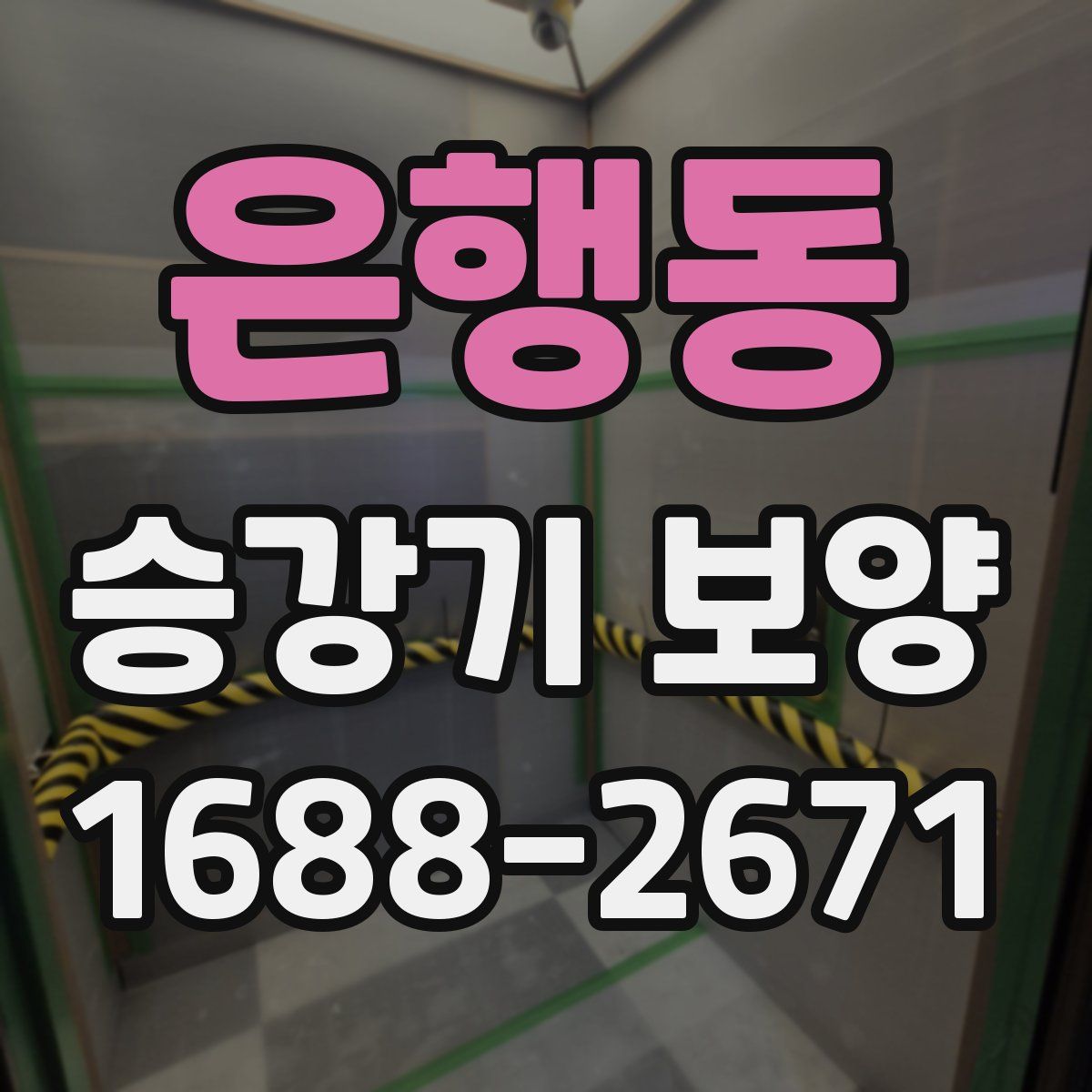 은행동 승강기 보양