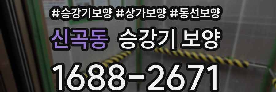 신곡동 승강기 보양