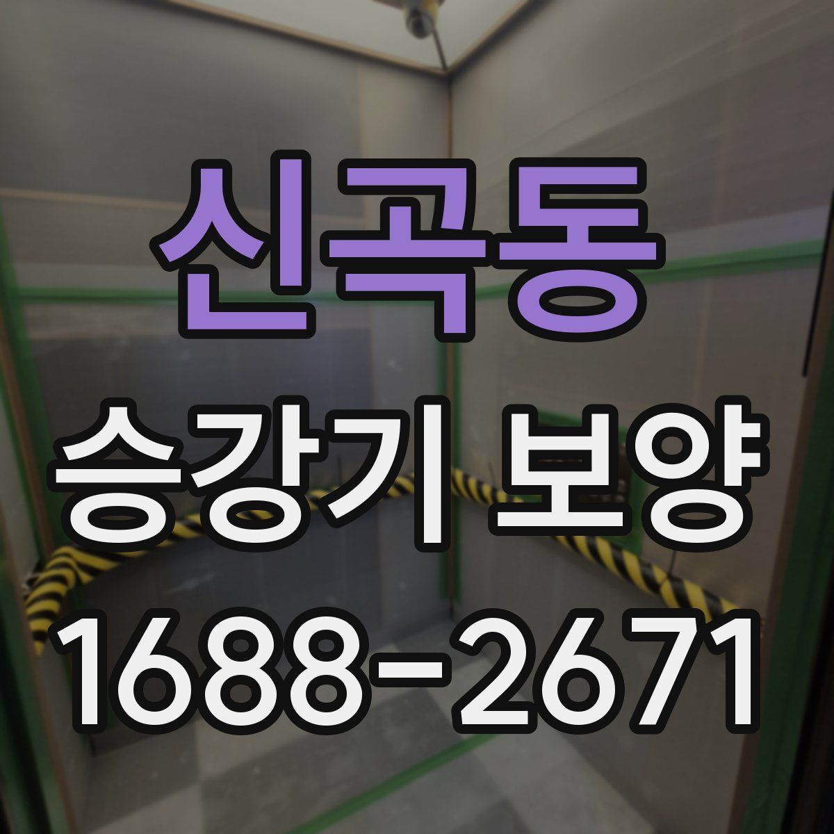 신곡동 승강기 보양
