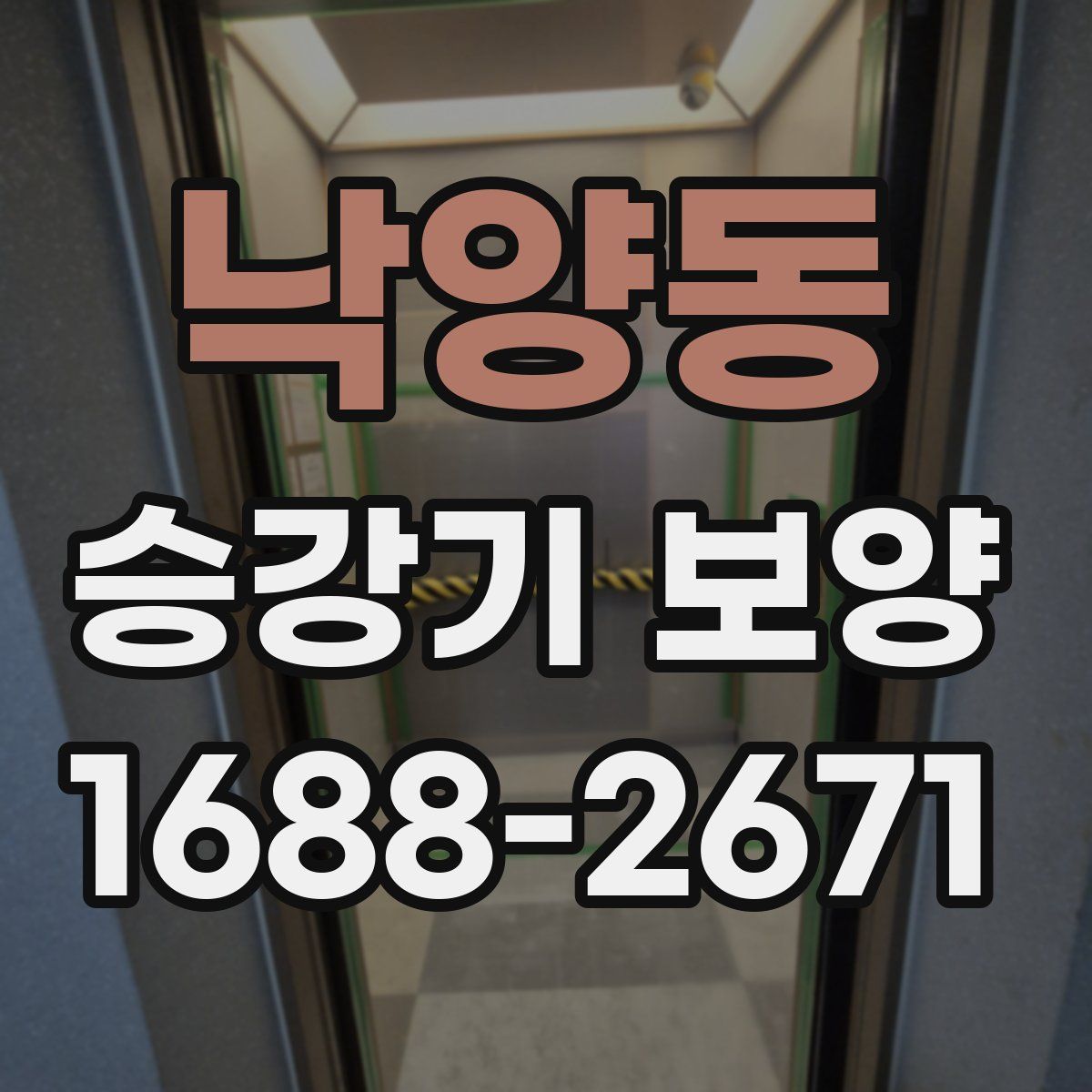 낙양동 승강기 보양