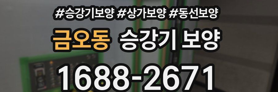 금오동 승강기 보양
