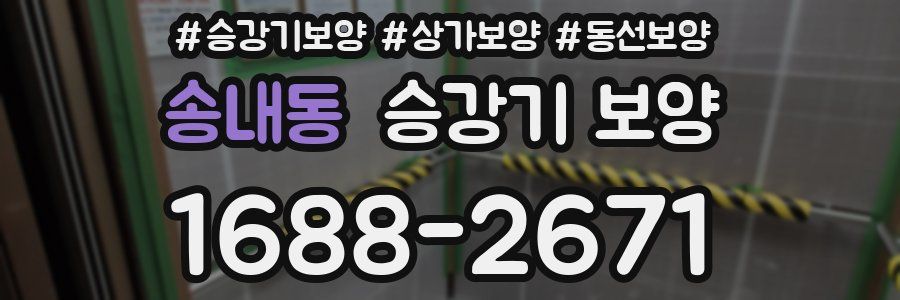 송내동 승강기 보양