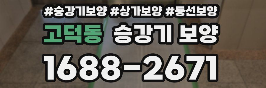 고덕동 승강기 보양