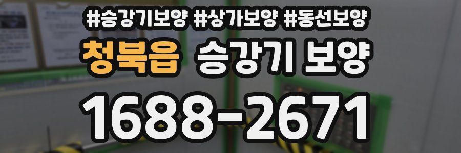청북읍 승강기 보양