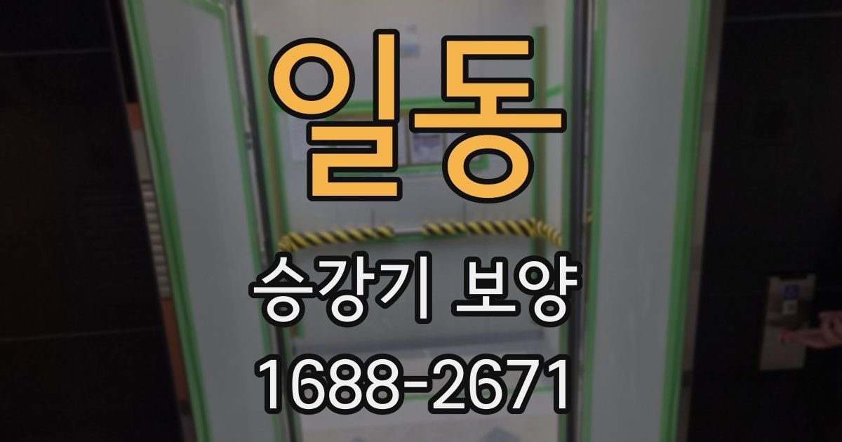 일동 승강기 보양