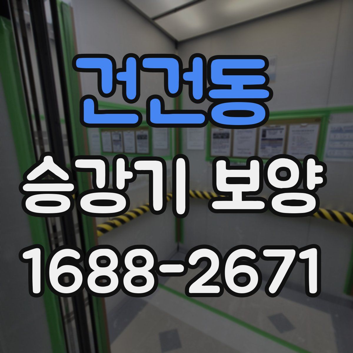 건건동 승강기 보양