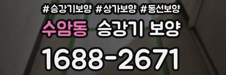 수암동 승강기 보양