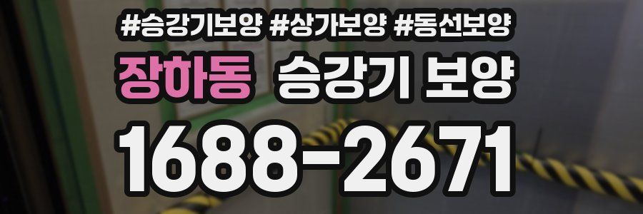 장하동 승강기 보양