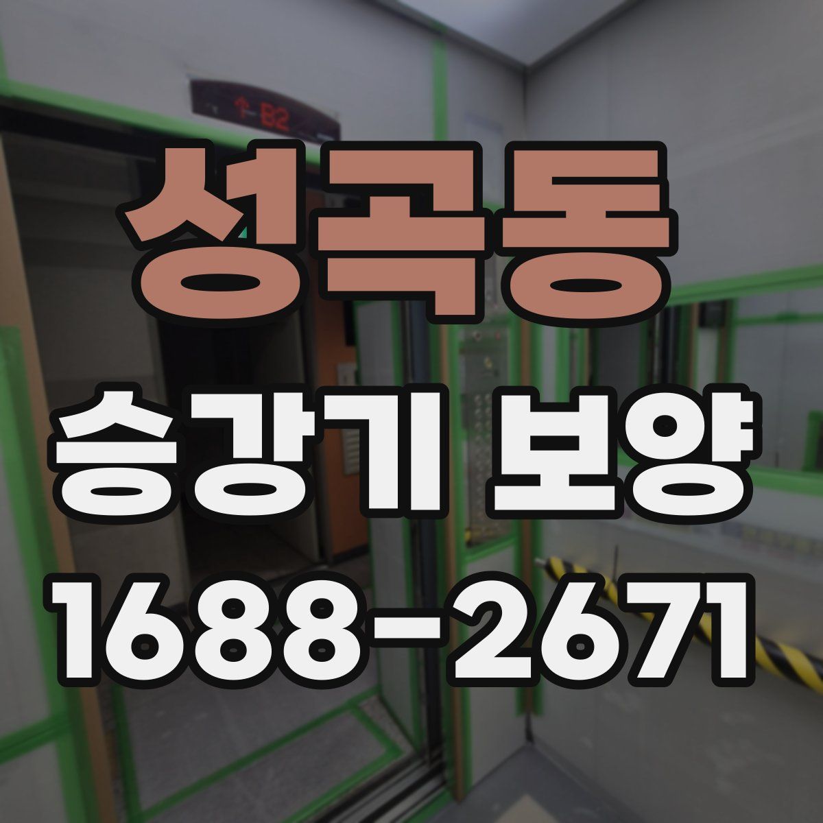 성곡동 승강기 보양